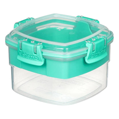 Recipiente Hermético snacks cuadrado Sistema Snacks To Go 400 ml
