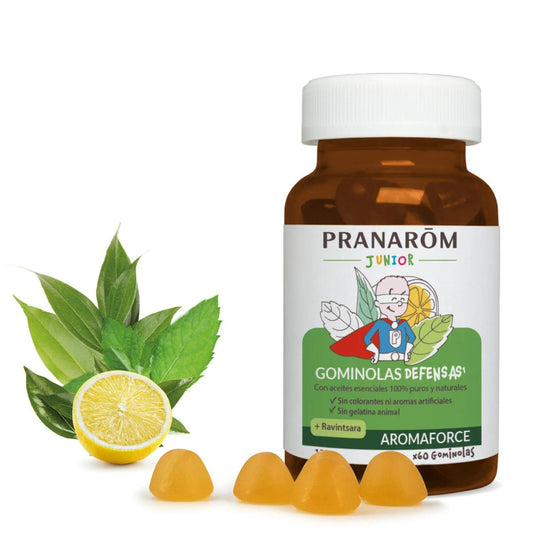 Junior gominolas defensas Pranarôm 60 gominolas