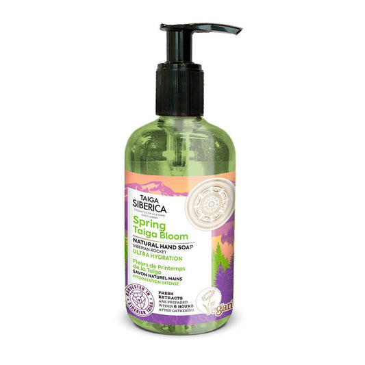 Jabón de manos natural Ultrahidratación Taiga Natura Siberica 300 ml