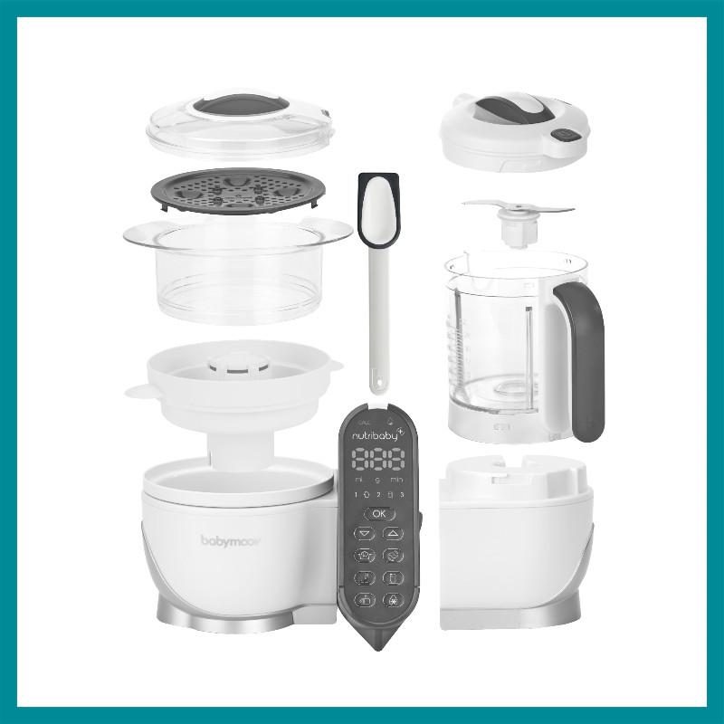 Robot multifunción Nutribaby  (+) Blanco Babymoov