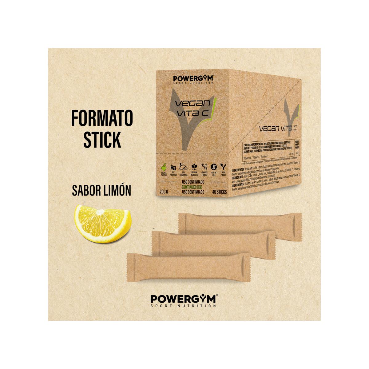 Pack Vegano Regenerador Powergym (Vitamina C + Colágeno + Cofactor)