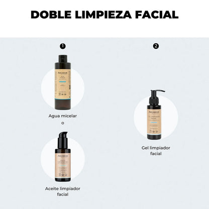 Agua micelar 250ml Arganour