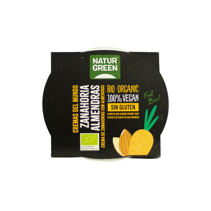 Crema de Zanahorias con almendras Naturgreen, 310 g