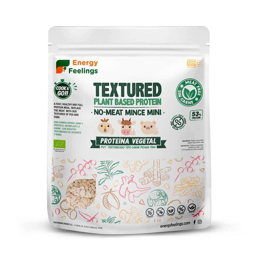 Proteína Vegetal Texturizada (PVT) - Tipo carne picada fina ecológica