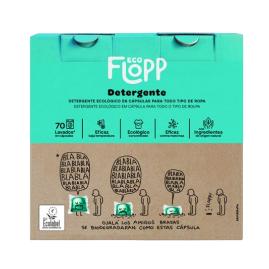 Detergente ropa ECO Flopp 70caps