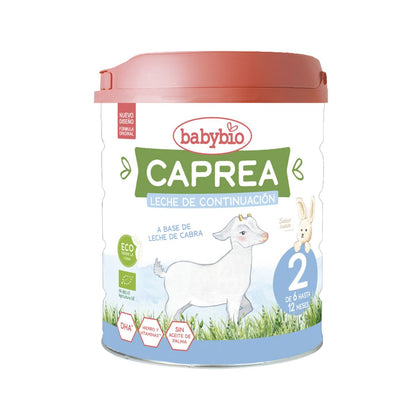 Pack 3 uds Leche de cabra continuación Caprea 2 (6 a 12 meses) Babybio 800 g