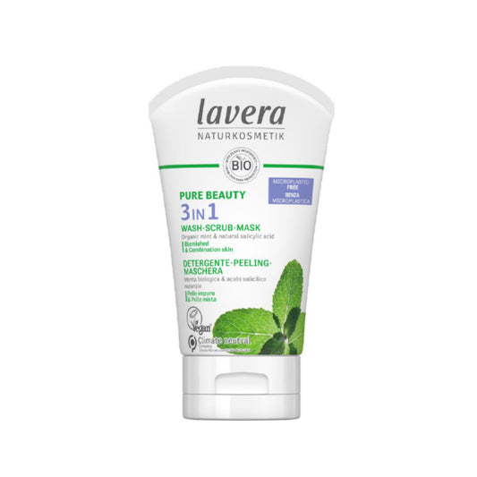 Gel limpiador 3 en 1, Lavera 125 ml