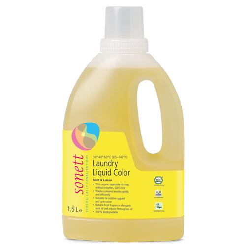 Detergente líquido ropa color Sonett