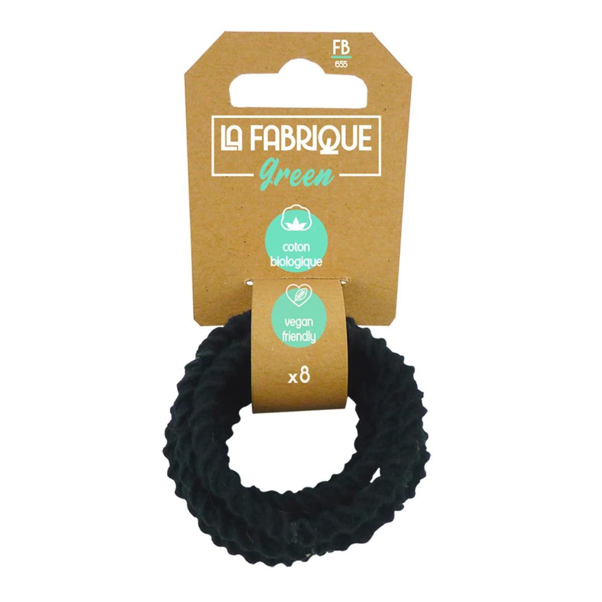 Gomas  para  el cabello retrocidas 100% Bio x8 La Fabriaue Green