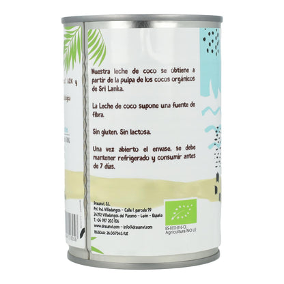 Leche de coco bio Ecosana 400 ml