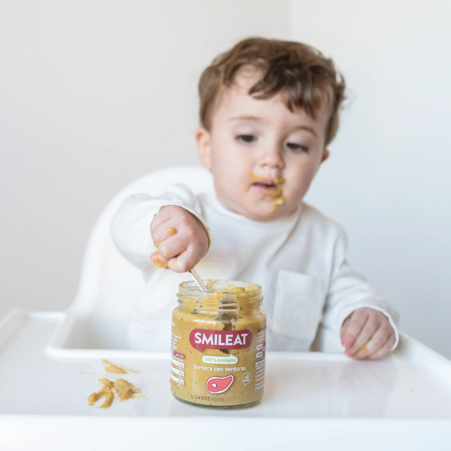 Tarrito BIO ternera y verduras +6 meses Smileat 230g