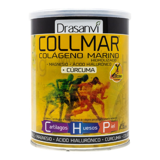 Collmar colágeno marino con cúrcuma sabor vainilla Drasanvi, 300 g