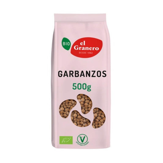 Garbanzos Bio  El Granero  500 g