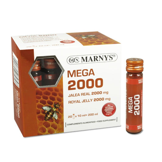 Jalea Real Mega 2000 Marnys 10 Ml X 20 Viales