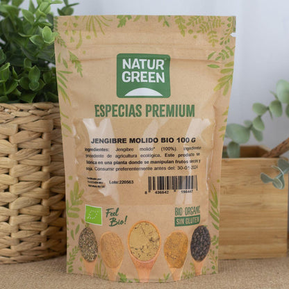 Jengibre Molido Bio NaturGreen 100 g