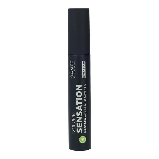 Máscara Pestañas Volumen Sensation 01 Black Sante 12 ml