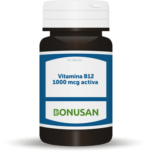 Vitamina B12 1000 Mcg Activa 90 Tabl. Sublinguales Bonusan
