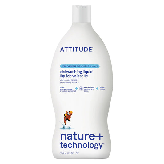 Lavavajillas eco concentrado Flores silvestres Attitude 700 ml