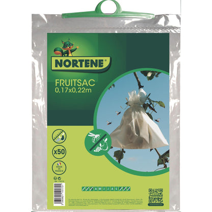 Fundas protectoras para frutos Fruitsac Nortene 50 ud 17 x 22 cm.