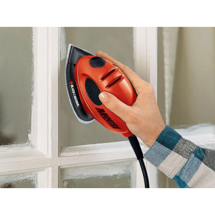 Lijadora Mouse Black+Decker  55W + bolsa y accesorios KA161BC-QS