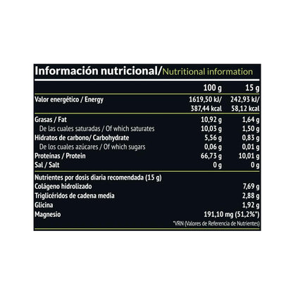 Elixir: Colágeno + Aceite TCM, 450 g Paleobull