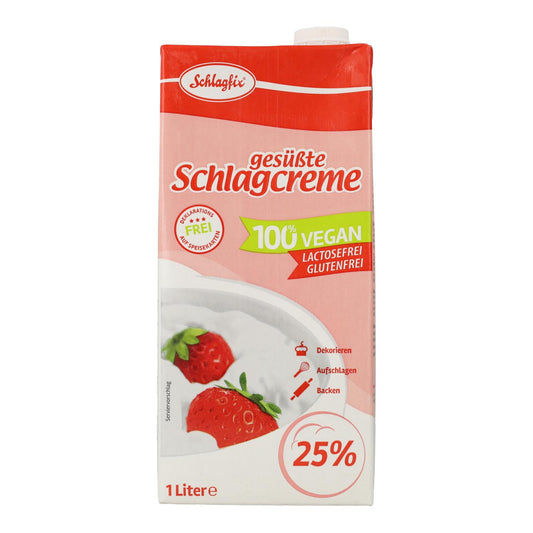Nata Vegetal Dulce para montar y cocinar Schlagfix 1 L