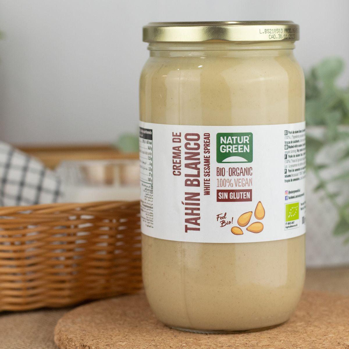 Crema de Tahin Blanco sin gluten Naturgreen