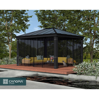 Set Mosquietas para gazebo cenador Dallas 360x422 cm