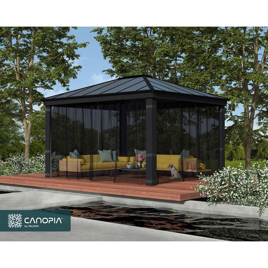 Set Mosquietas para gazebo cenador Dallas 360x422 cm