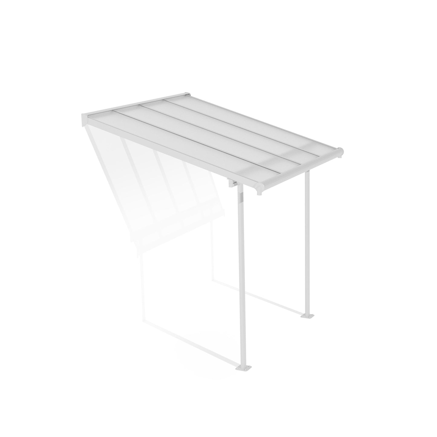 Pérgola adosada Feria 224x228 cm