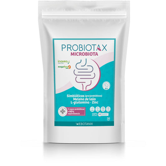 Probiotax Microbiota con probióticos y prebióticos WeBotanix 150 g