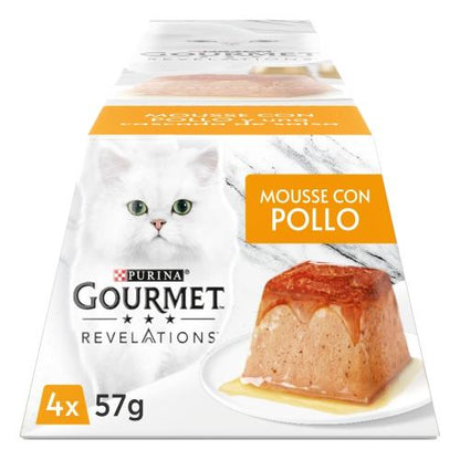 Pack 6 x GOURMET REVELATIONS Mousse Pollo (4x57g)