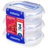 Pack recipientes herméticos Sistema Klip It+ 3x180 ml