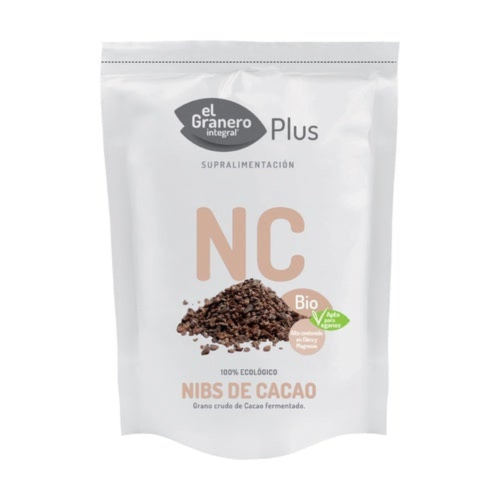 Nibs de Cacao Bio El Granero, 200 g