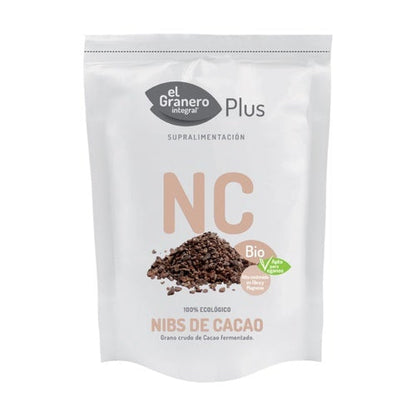 Nibs de Cacao Bio El Granero, 200 g