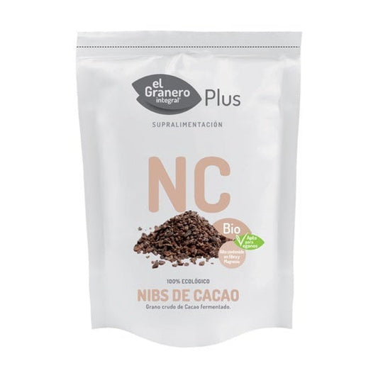 Nibs de Cacao Bio El Granero, 200 g
