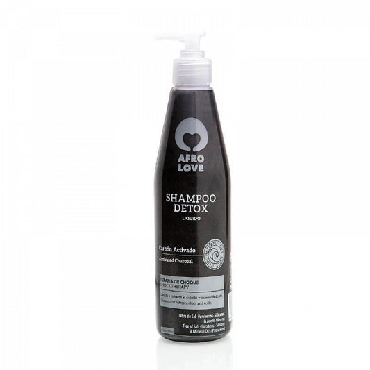 Afro Love Champú Detox Carbón Activado 450ml Xl