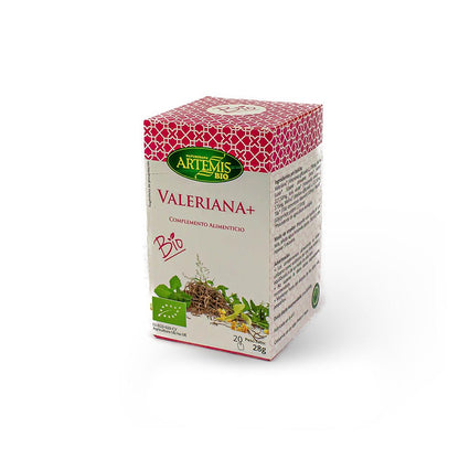 Valeriana +  para Infusión Artemis Bio 20 bolsitas