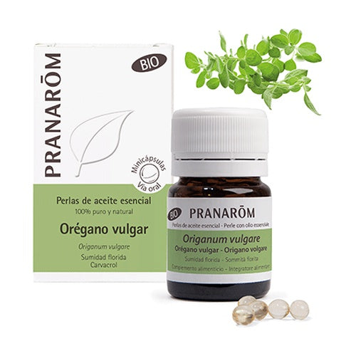 Orégano Vulgar Sumidad Florida Bio Pranarom 60 Minicapsulas