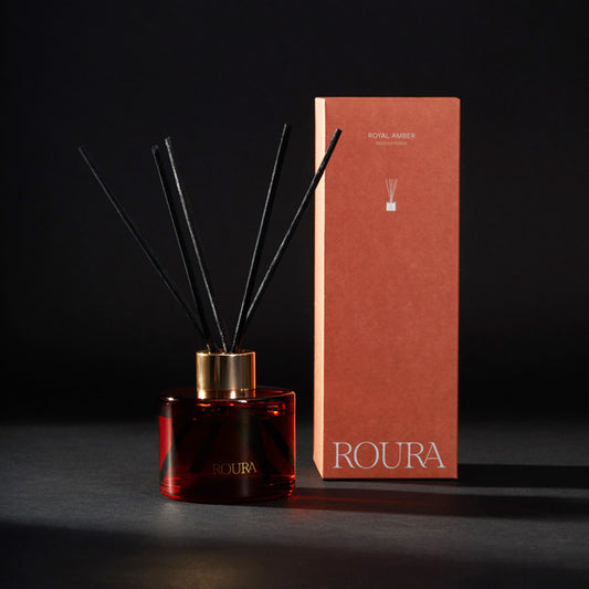 Ambientador mikado Icons Royal Amber Roura 100 ml