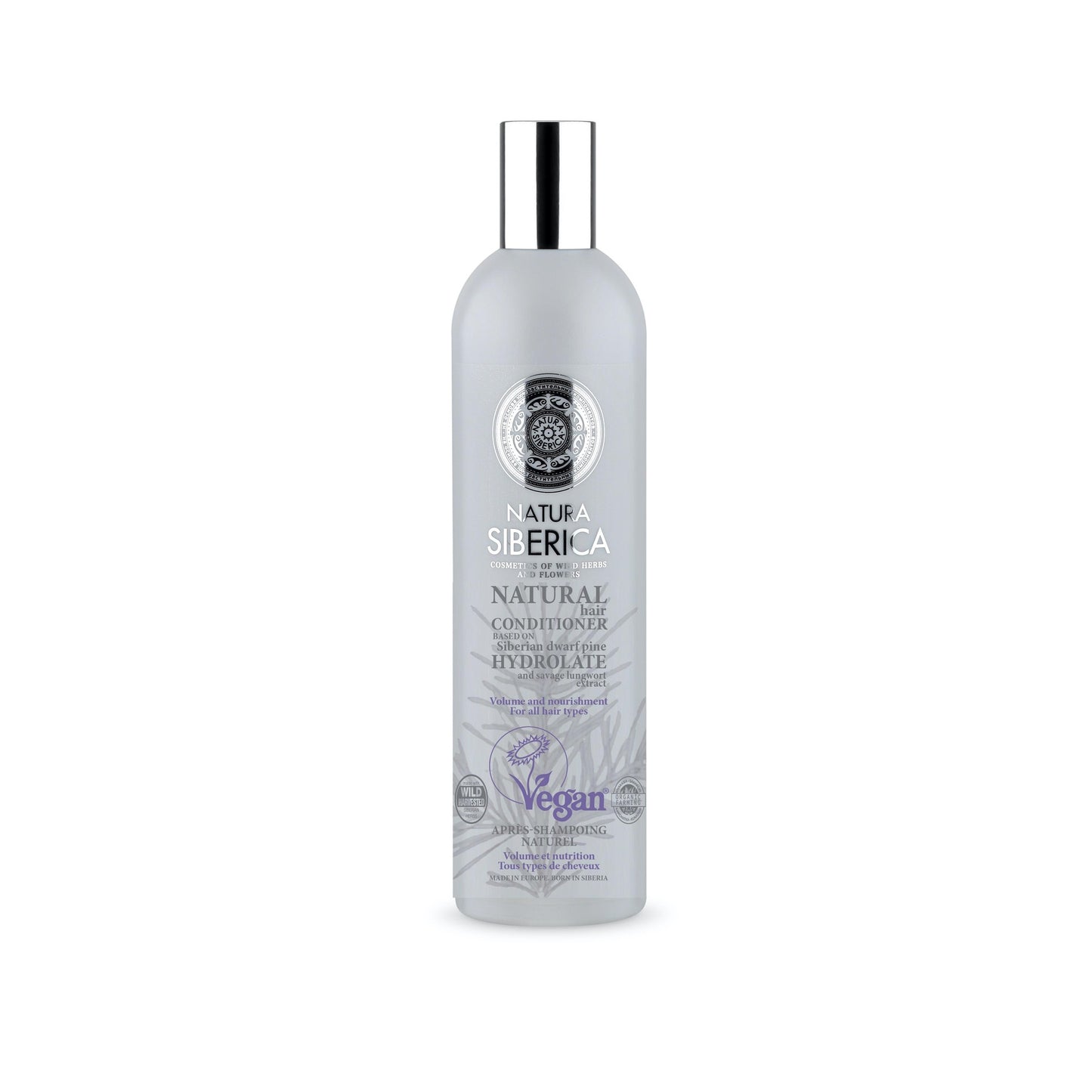 Bálsamo para todo Tipo de Cabello Volumen y Nutrición Natura Siberica 400 ml