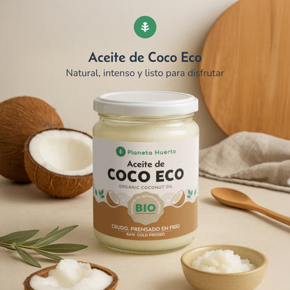 Aceite de coco ECO Planeta Huerto 430 ml