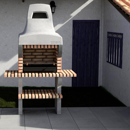 Barbacoa Bailen Plus con mini bancadas Movelar