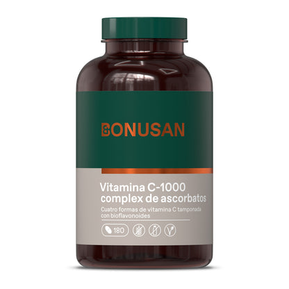 Vitamina C-1000 complex de ascorbatos Bonusan 180 comprimidos