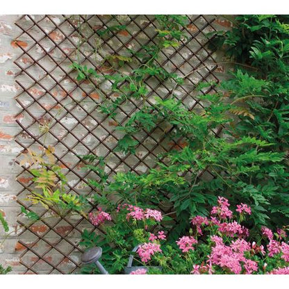 Celosía de mimbre extensible Trelliwillow Nortene 0,5x1,5 m