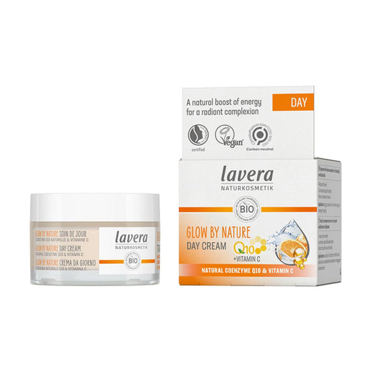 Crema dia Q10 Vit C glow by nature, Lavera 50 ml