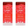 Pack 2x Tinte Henna natural, Khadi, 100g