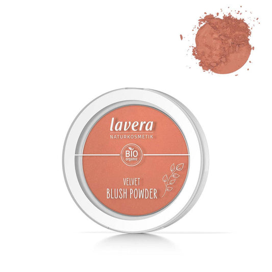 Colorete  en polvo velvet - 01 Rosa Peach, Lavera 5 g