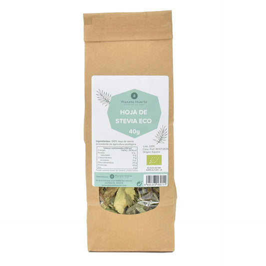 Stevia en hojas ECO Planeta Huerto 40 g