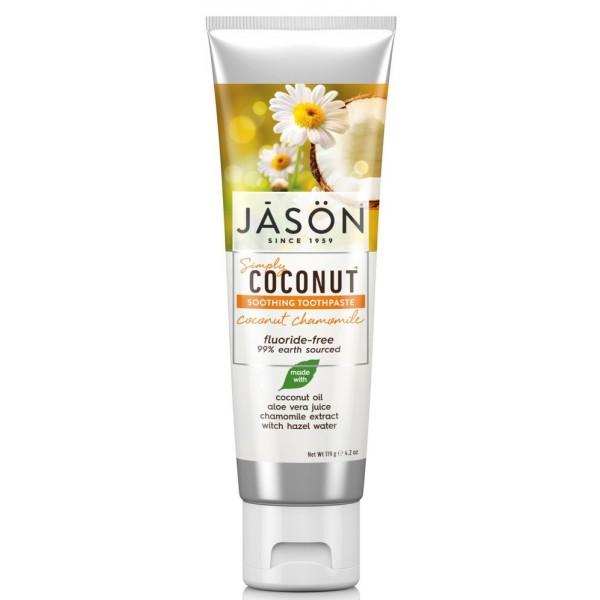 Dentífrico Coco-Camomila calmante Jasön 119 g